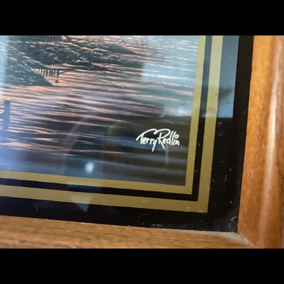 Terry Redlin "That Special "Time" Regulator Clock - Picture 11 of 13